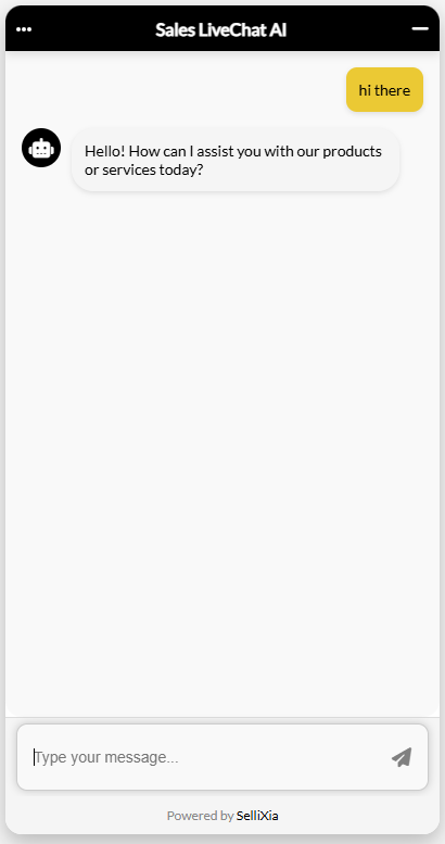 E-commerce AI